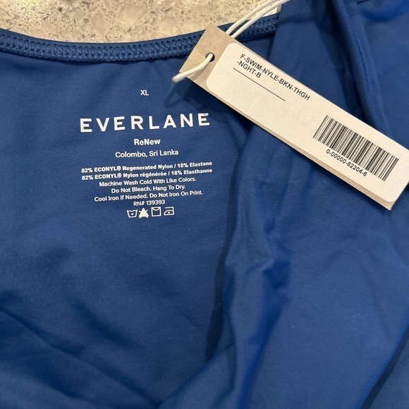 The Thigh-High Bikini Bottom Blue Dusk XL - Picture 5 of 7